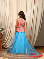 Joban Fashion Girl's Multi Color Lehenga Choli | Grocsy