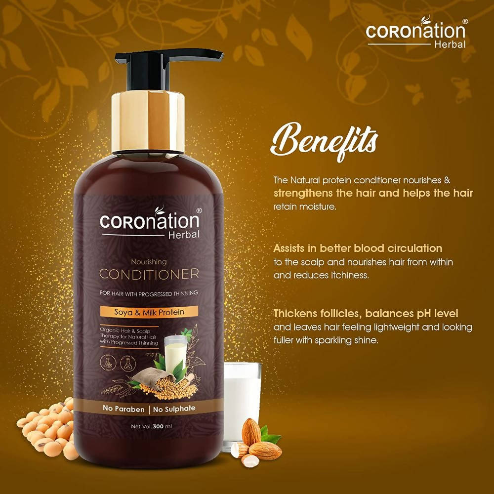 Coronation Herbal Soya & Milk Protein Hair Conditioner | Grocsy