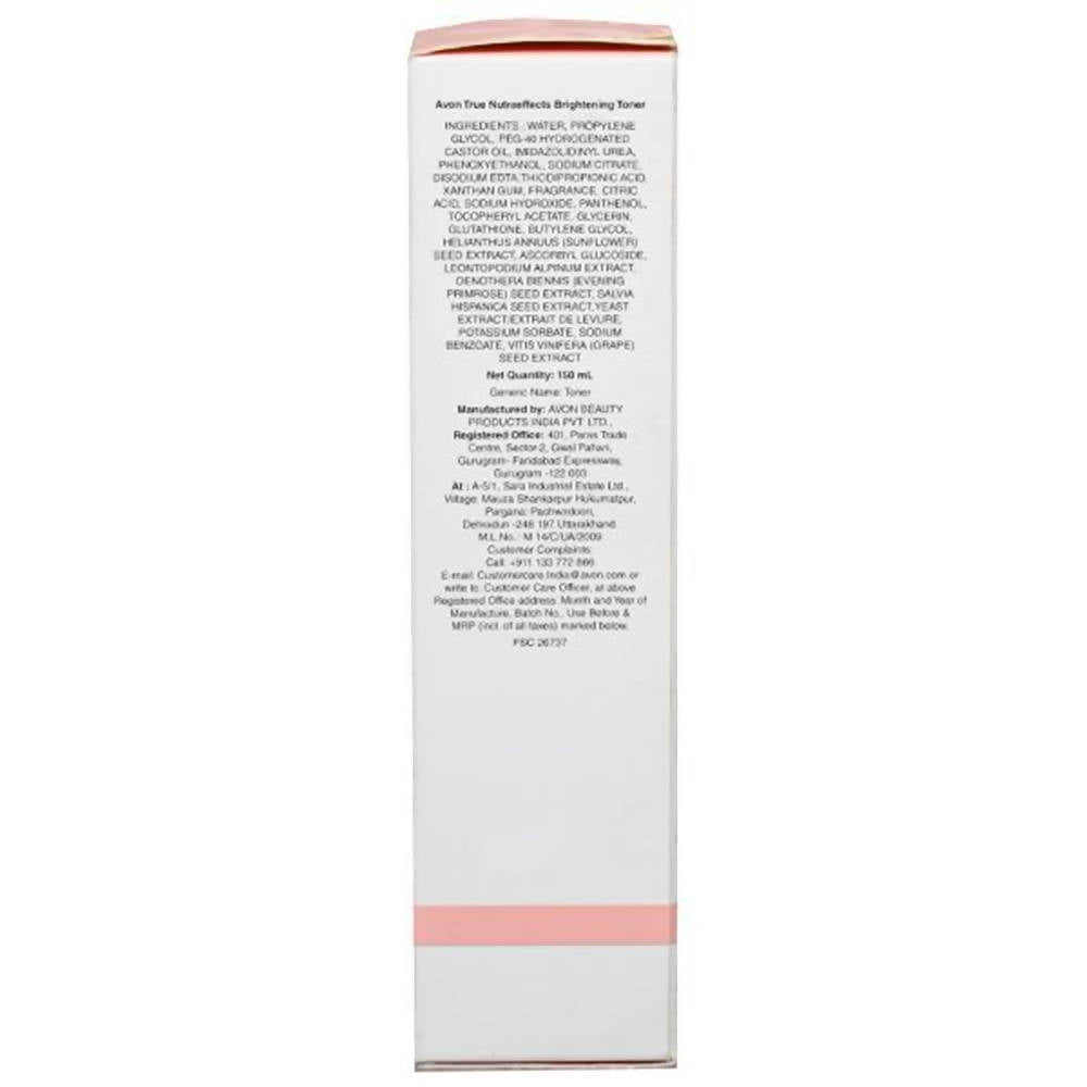 Avon True Nutraeffects Brightening Toner | Grocsy