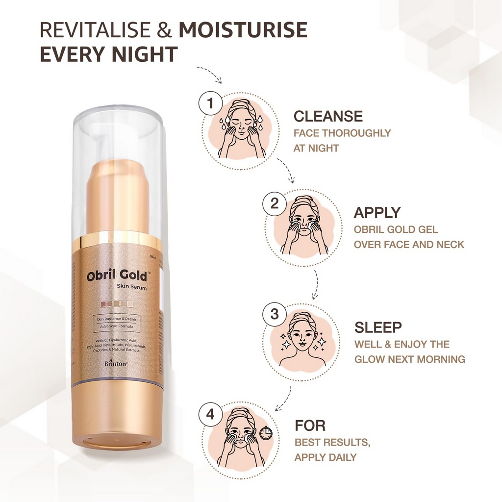Brinton Obril Gold Skin Serum | Grocsy