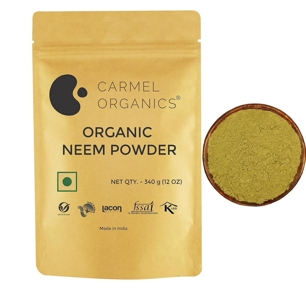 Carmel Organics Neem Leaves Powder | Grocsy
