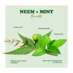 Kimayra Organic Neem + Mint Face Pack Powder For Clean & Clear Skin, Help In Reduce Pimple/Acne, Marks & Scars | Grocsy