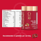 Nutriburst Biotin Gummies For Hair, Skin & Nails Growth | Grocsy