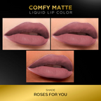 Faces Canada Comfy Matte Liquid Lipstick - Roses For You 26 | Grocsy