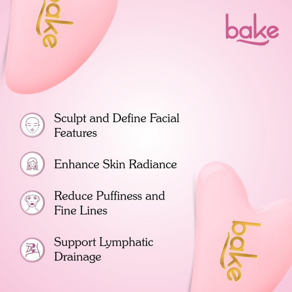Bake Quartz Gua Sha Face Massage Tool | Grocsy