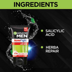 Garnier Men Acno Fight Facewash For Pimple And Acne Prone Skin | Grocsy