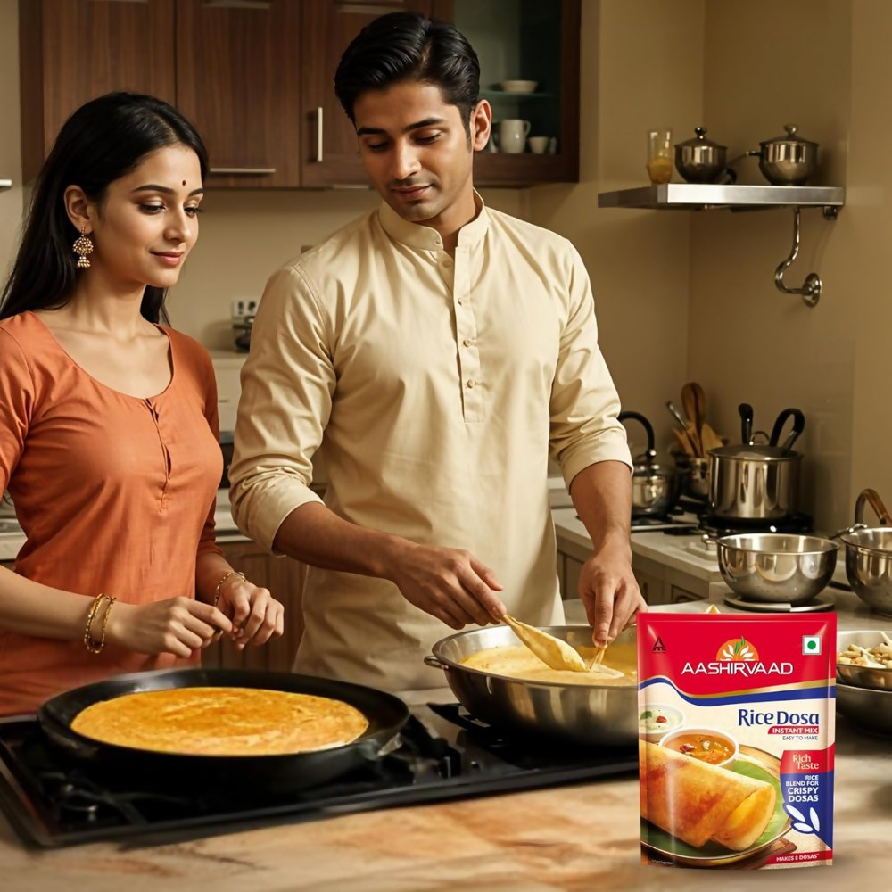 Aashirvaad Instant Mix Rice Dosa | Grocsy