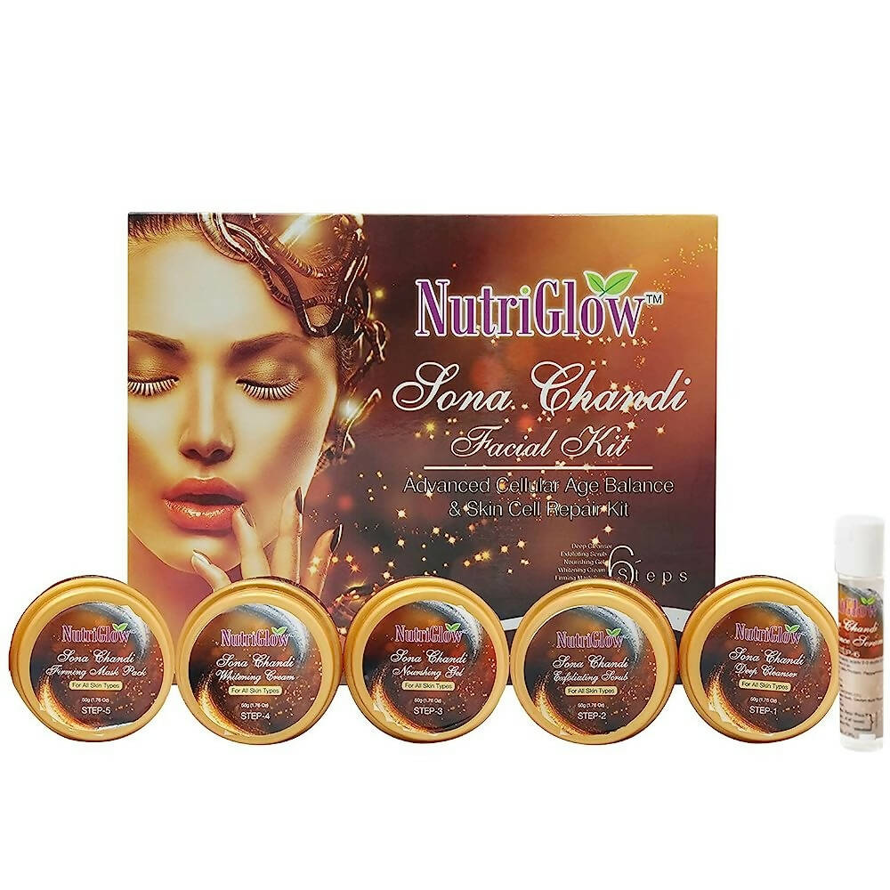 NutriGlow Sona Chandi Facial Kit | Grocsy