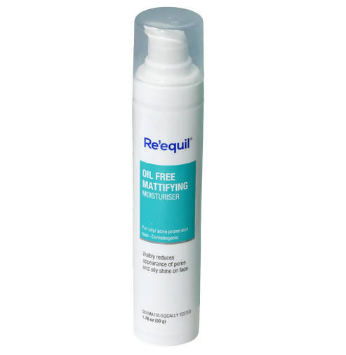 Re'equil Oil Free Mattifying Moisturizer, Boosts Hydration, Refines Enlarged Pores | Grocsy