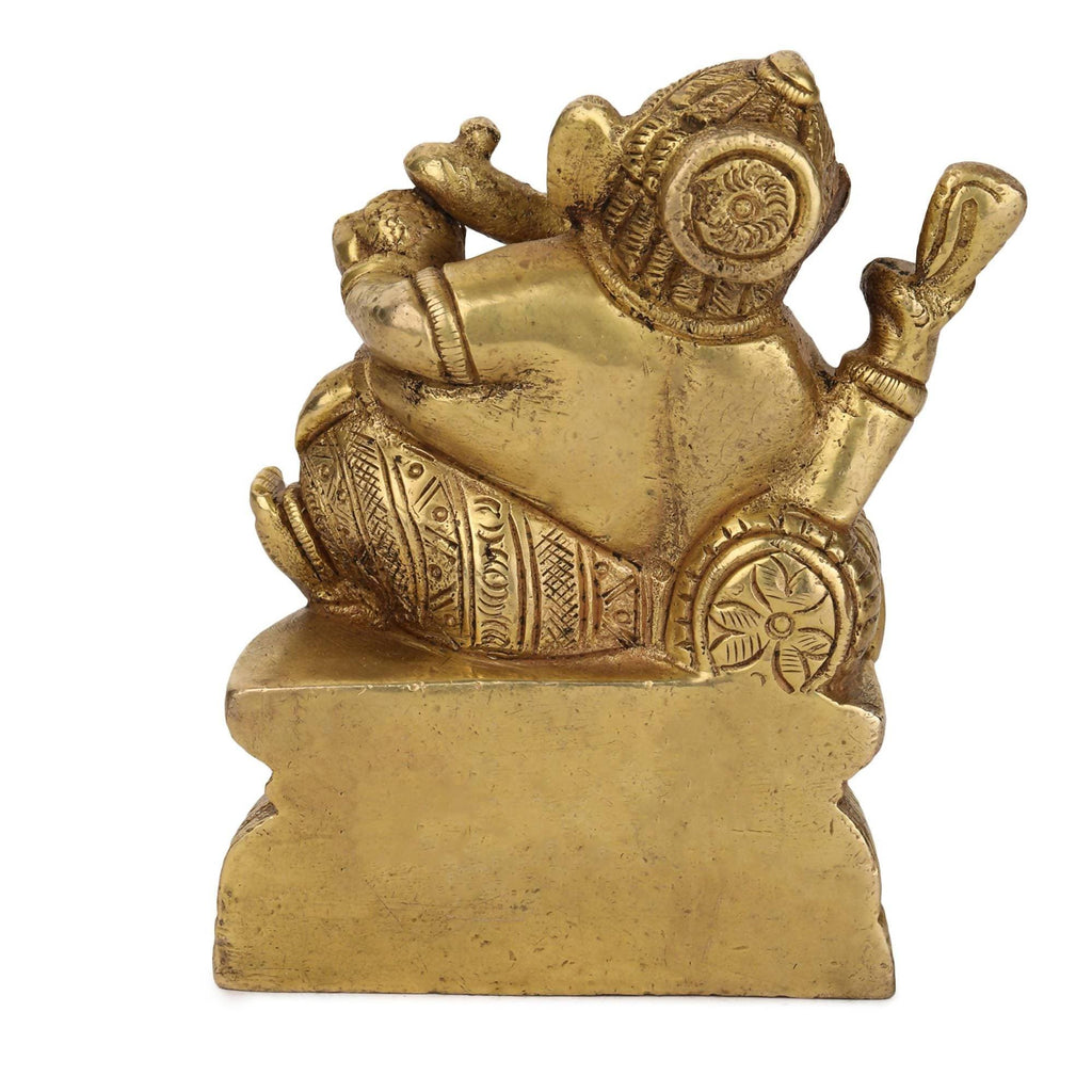 Devlok Resting Ganesha Idol | Grocsy