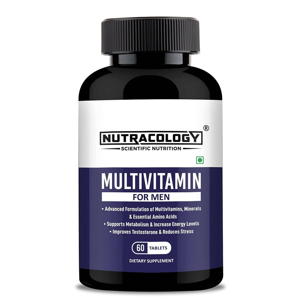 Nutracology Multivitamin for Men for Energy Strength & Stamina Tablets | Grocsy