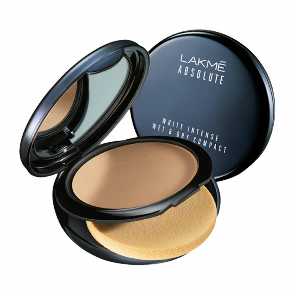Lakme Absolute White Intense Wet and Dry Compact - Beige Honey | Grocsy