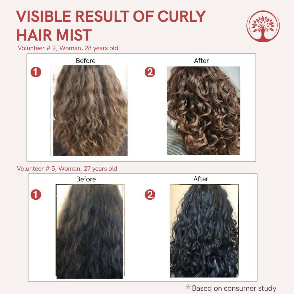 Ivory Natural Curly Hair Mist - Revitalize, Define, And Nourish Your Curly Hair | Grocsy