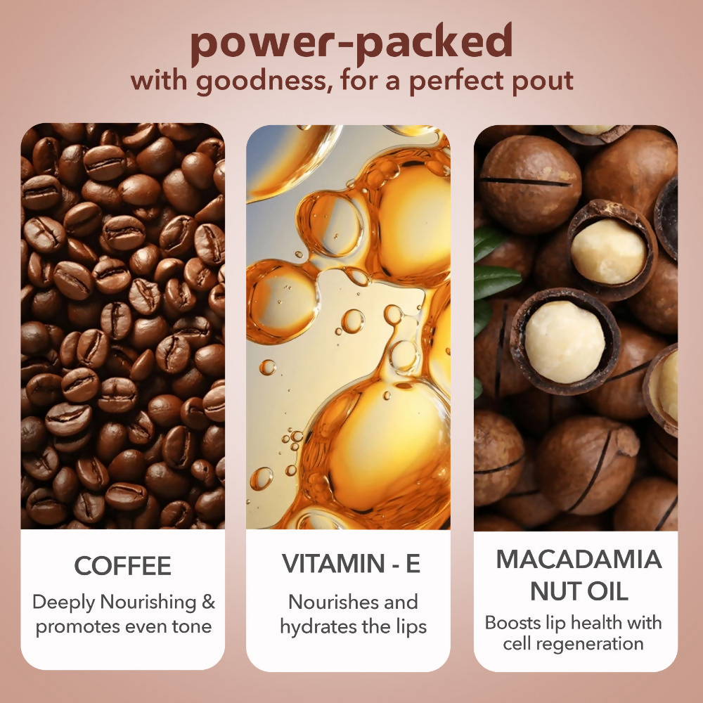 Lotus Herbals Lip Balm With SPF 15 - Cafe Mocha | Grocsy
