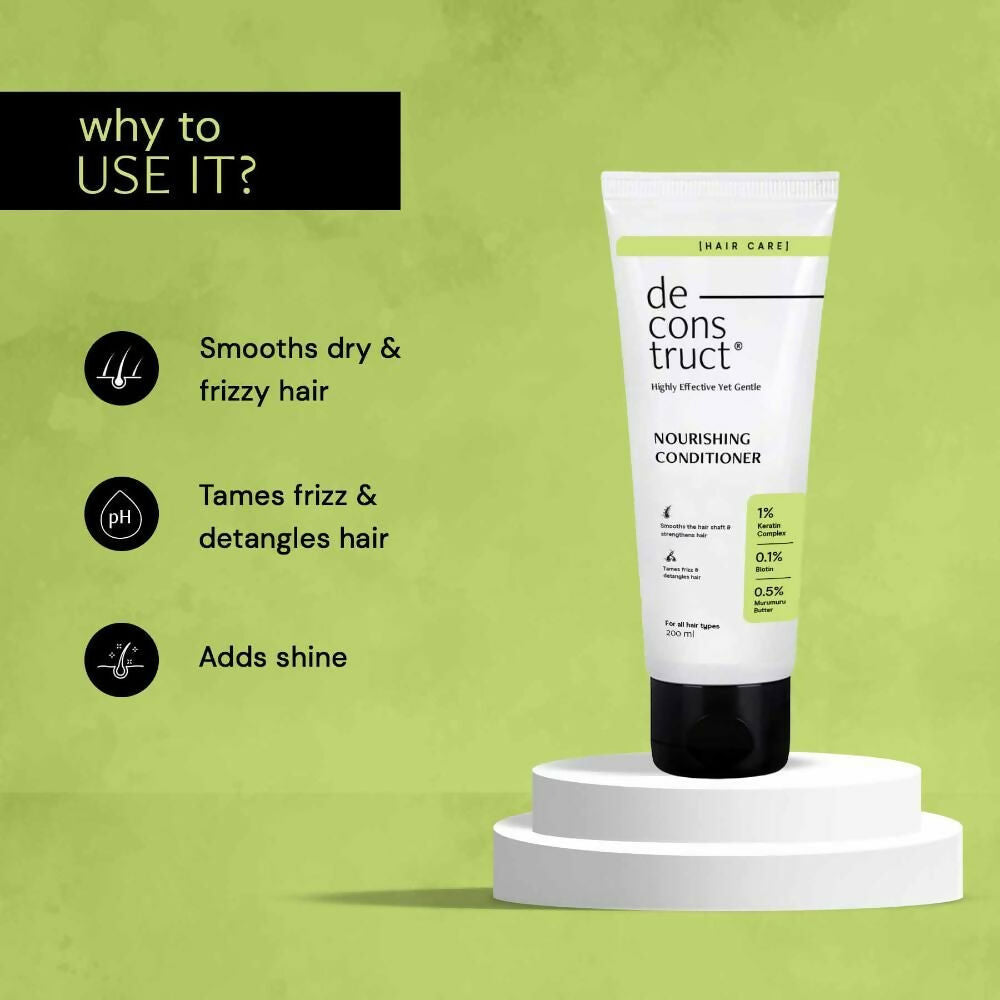 Deconstruct Nourishing Conditioner Biotin For Frizzy Free & Smooth Hair | Grocsy