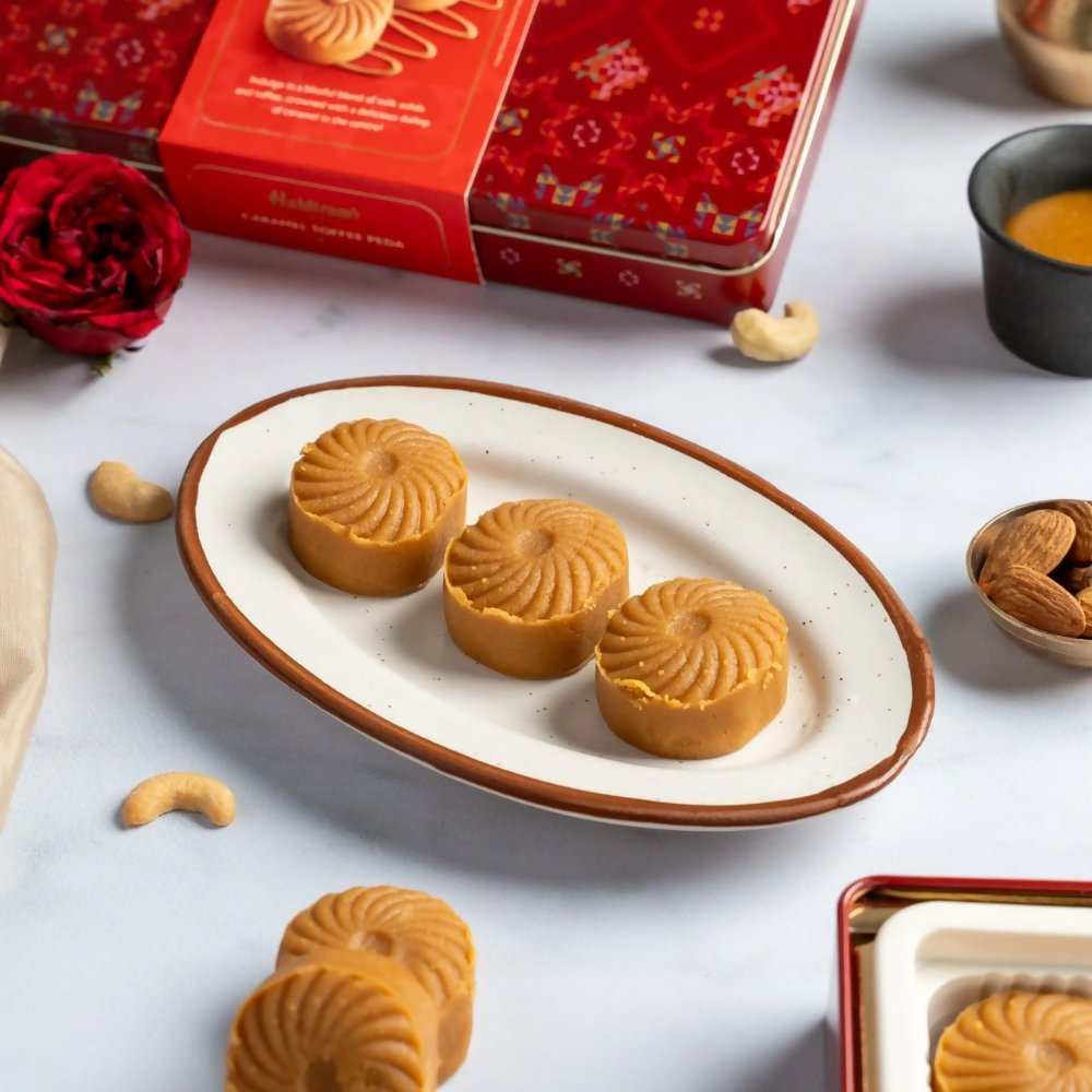 Haldiram's Caramel Toffee Peda | Grocsy