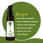 Organic Harvest Vitamin A Organic Face Cleanser with Broccoli & Aloe Vera | Grocsy