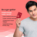 Wellbeing Nutrition Melts Restful Sleep & Instant Energy Oral Strips Combo | Grocsy