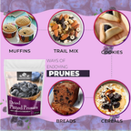 Nature Yard Organic Pitted Prunes Dry fruit | Grocsy