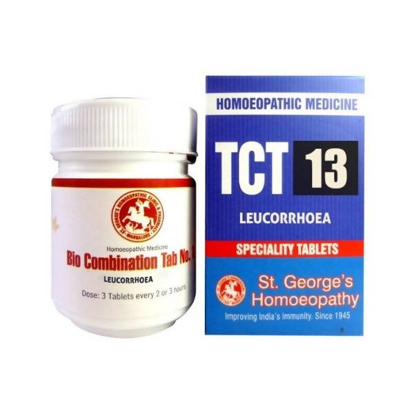 St. George's Homeopathy TCT 13 Tablets | Grocsy