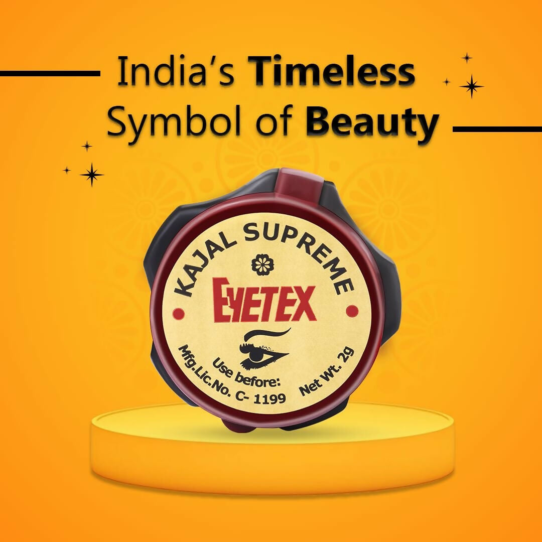 Eyetex Kajal Supreme Paste, Black | Grocsy