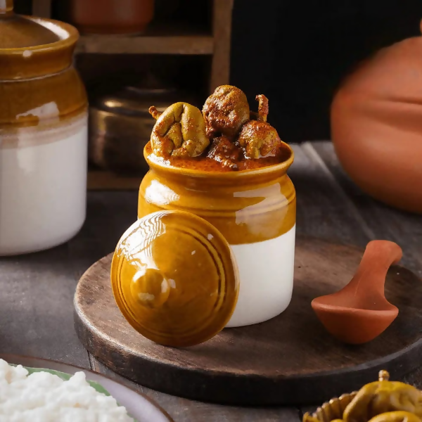 Sweet Karam Coffee Maavadu + Avakkai Pickle Combo | Grocsy