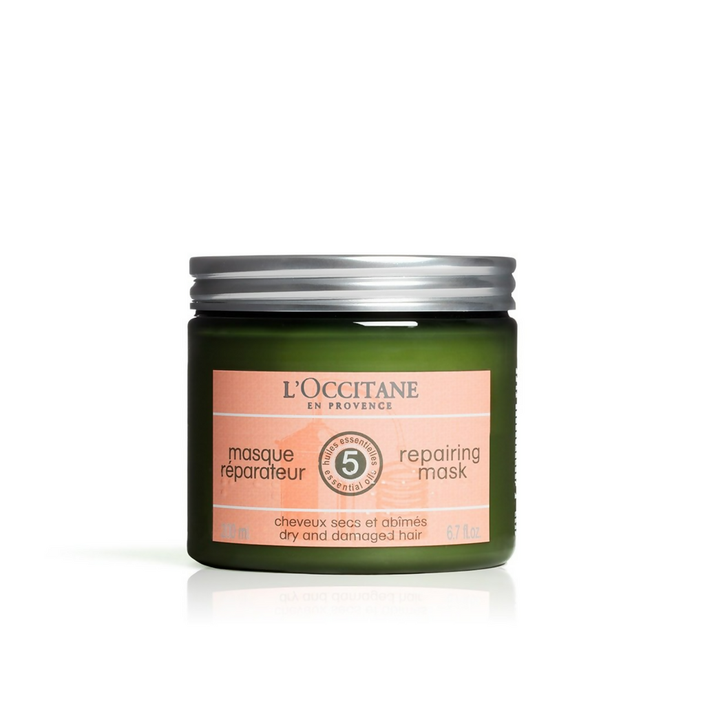 L'Occitane Intensive Repair Mask With Oat And Sunflower Extracts For Dry Hair Type | Grocsy