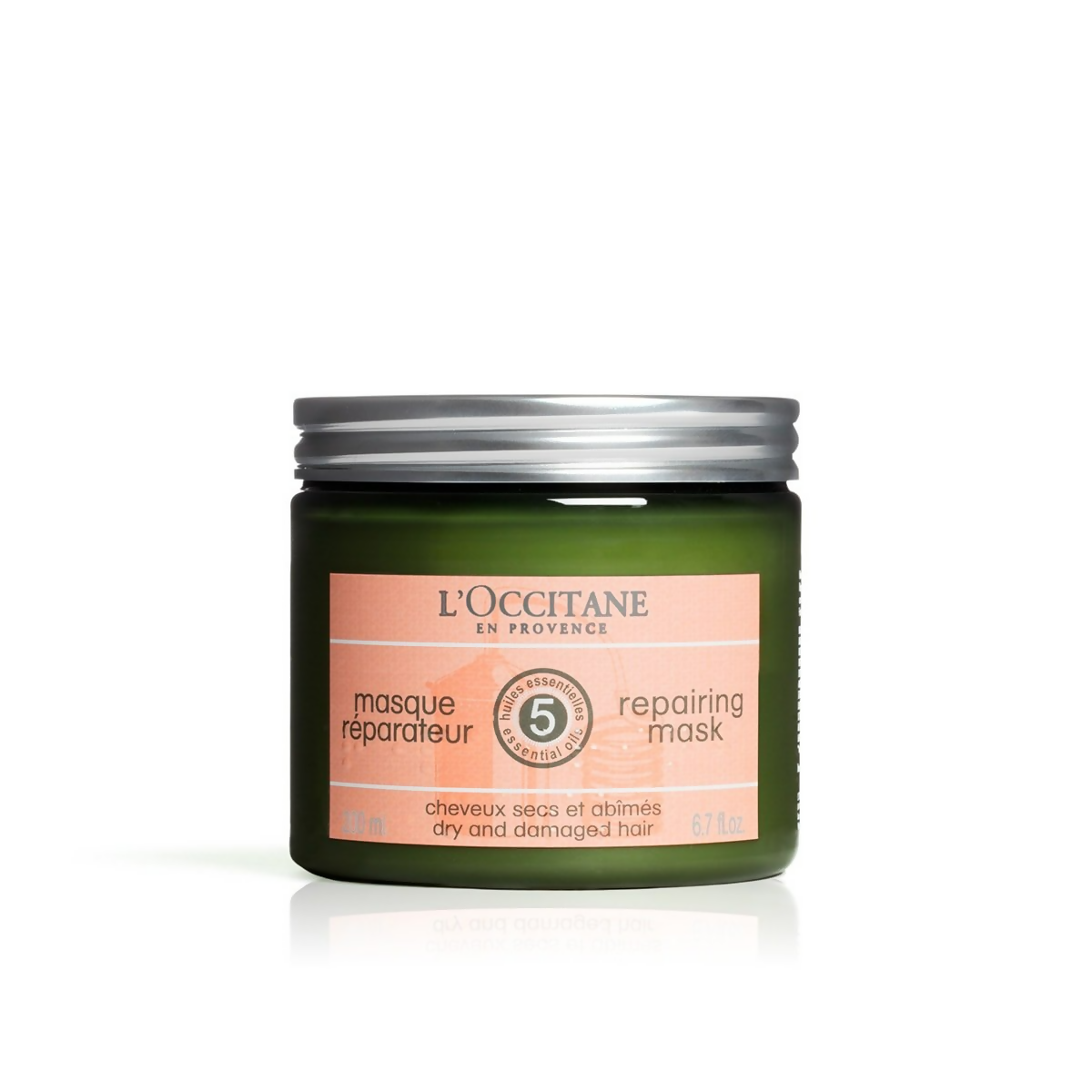 L'Occitane Intensive Repair Mask With Oat And Sunflower Extracts For Dry Hair Type | Grocsy