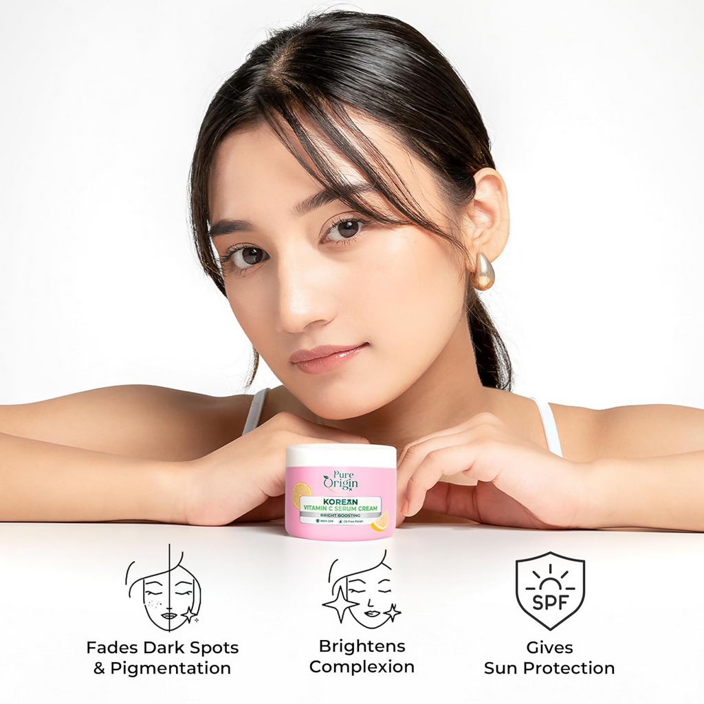 Pure Origin Korean Vitamin C Bright Boosting Serum Cream | Grocsy
