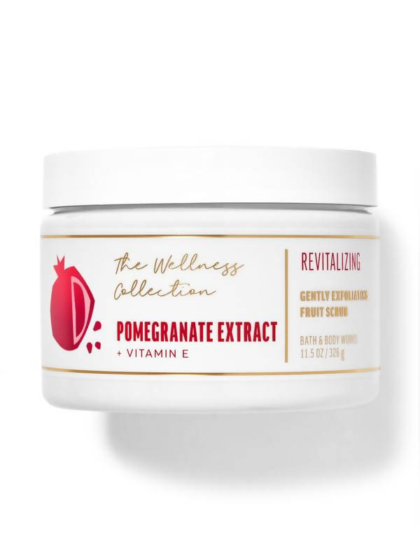 Bath & Body Works Pomegranate Extract Vitamin E Fruit Scrub | Grocsy