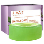 Jiva Ayurveda Basil Bathing Soap | Grocsy