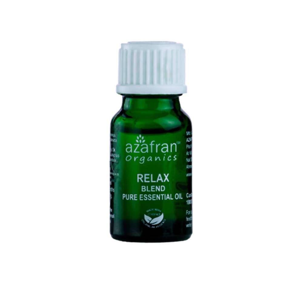 Azafran Organics Relax Blend Pure Essential Oil | Grocsy