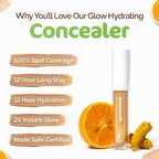 Mamaearth Glow Hydrating Concealer Creme Glow | Grocsy