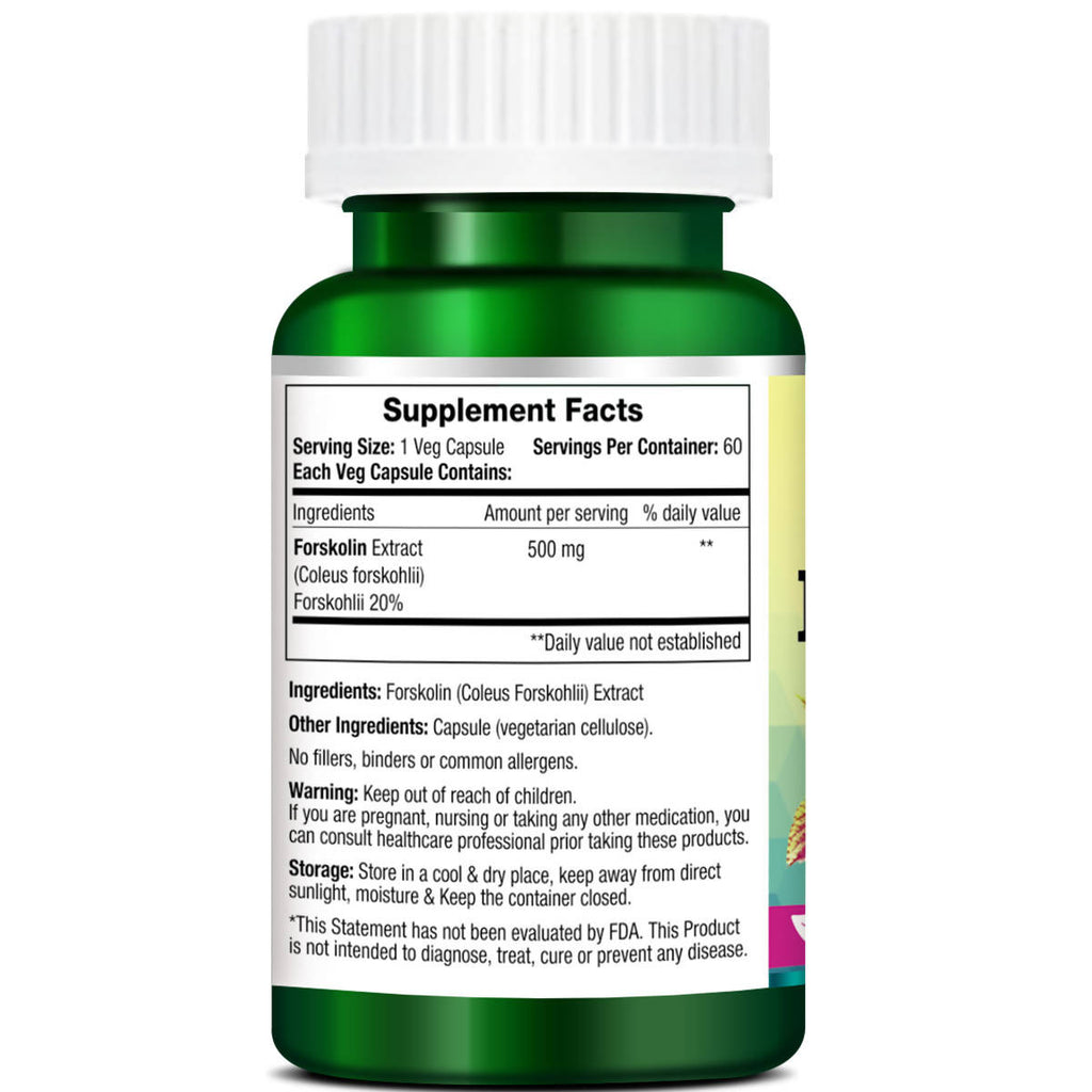 Morpheme Remedies Forskolin Capsules | Grocsy