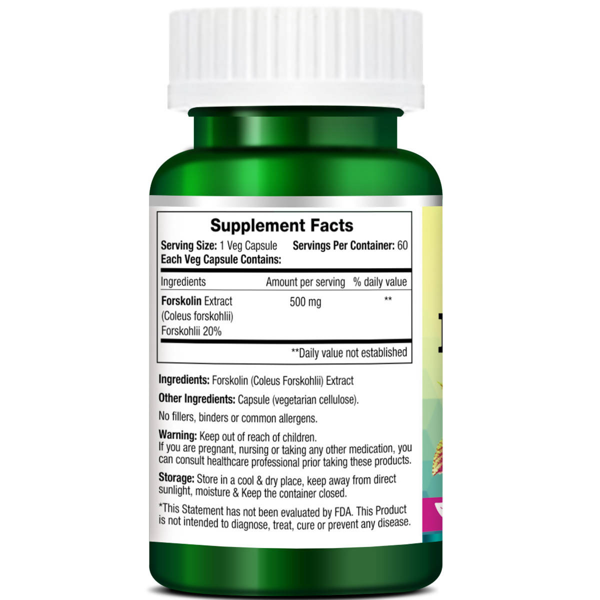 Morpheme Remedies Forskolin Capsules | Grocsy
