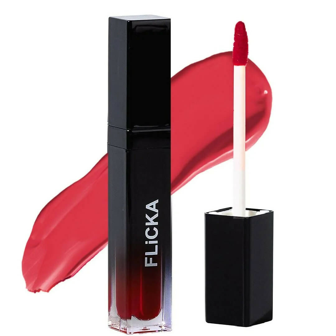 FLiCKA Set and Attack Liquid Matte Lipstick 07 Sweet Valentine - Pink | Grocsy