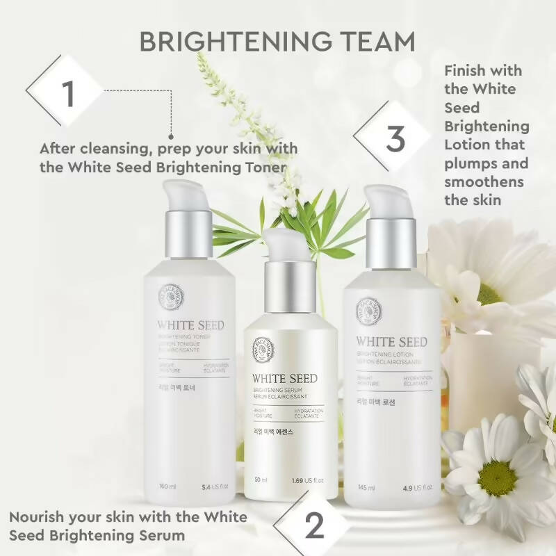The Face Shop White Seed Brightening Serum - Korean Skincare | Grocsy