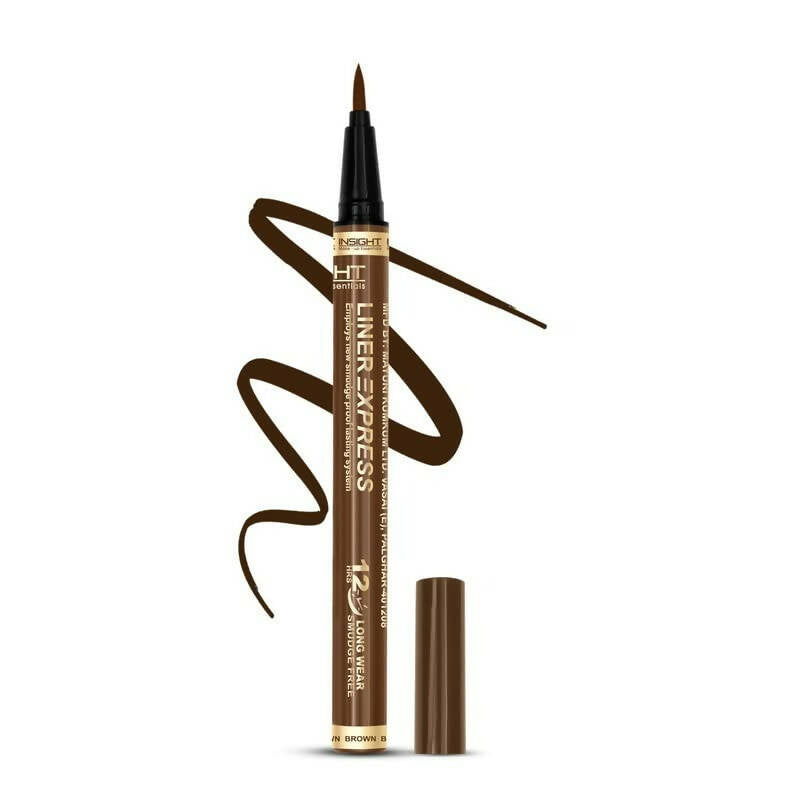 Insight Cosmetics Liner Express Eye Pen Smudge Proof Eye Makeup Brown | Grocsy