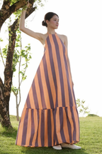 Aayaa Designer Printed Full Flared Gown - Multi Color | Grocsy
