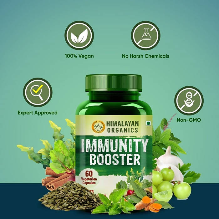 Himalayan Organics Immunity Booster Vegetarian Capsules | Grocsy