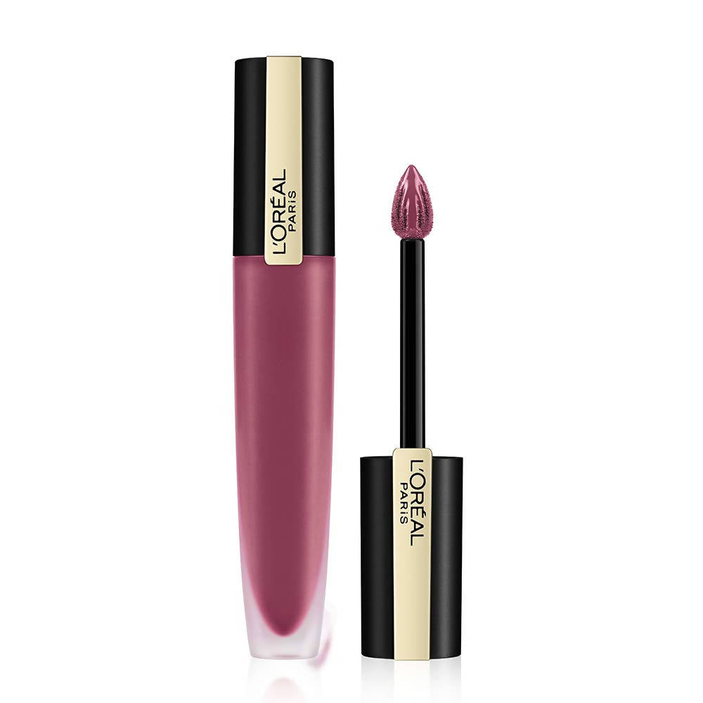 L'Oreal Paris Rouge Signature Matte Liquid Lipstick - 141 Discovered | Grocsy