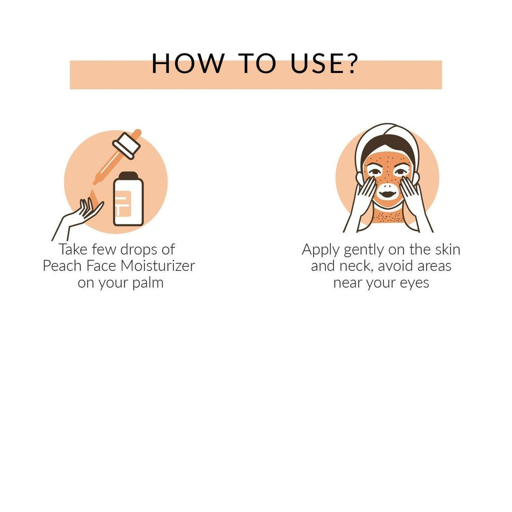 Kaina Peach Face Moisturizer | Grocsy