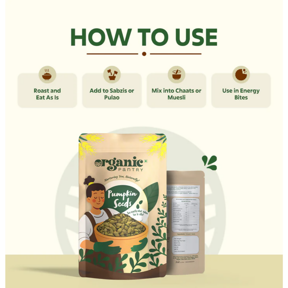 Organic Pantry Pumpkin Seeds | Grocsy