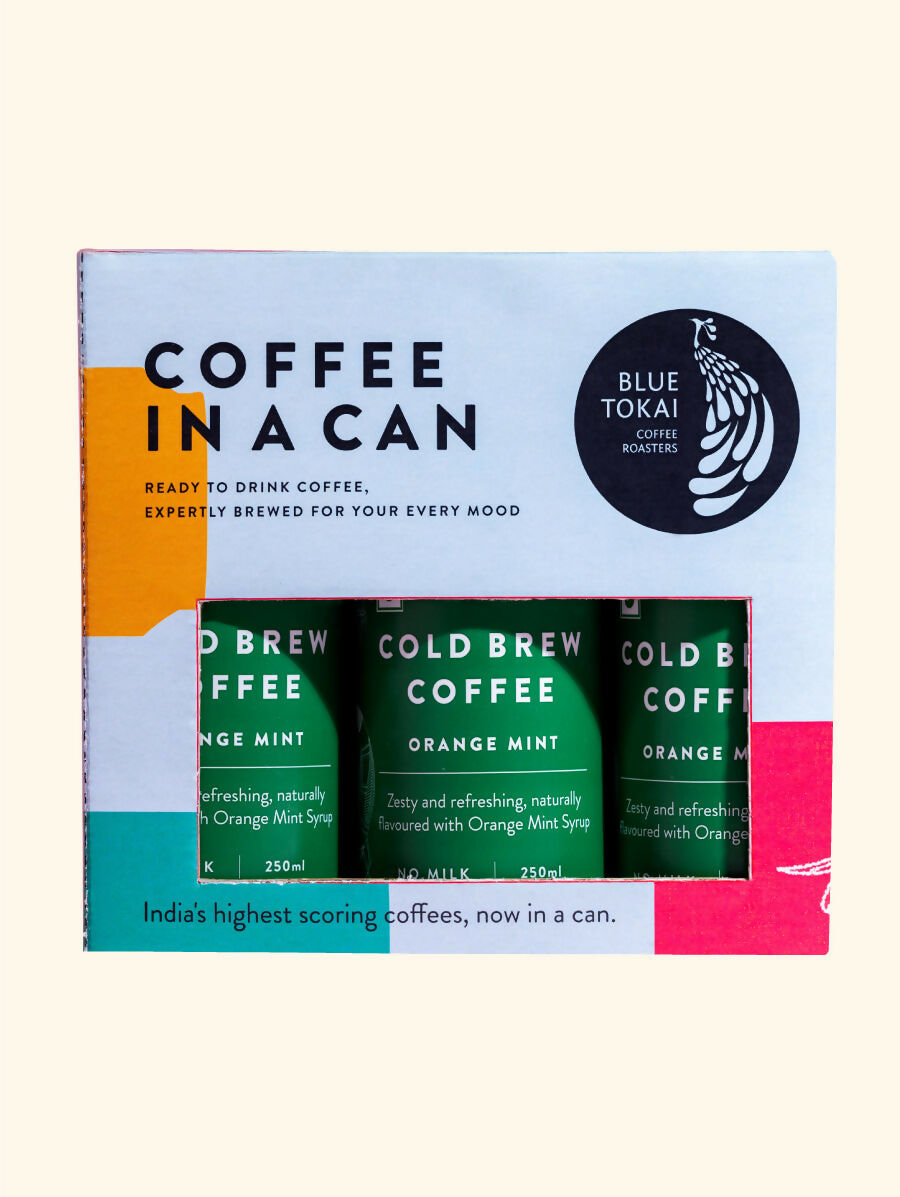 Blue Tokai Cold Brew Coffee Orange Mint Can | Grocsy