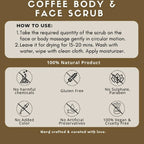 Organicos Coffee Face & Body Scrub | Grocsy