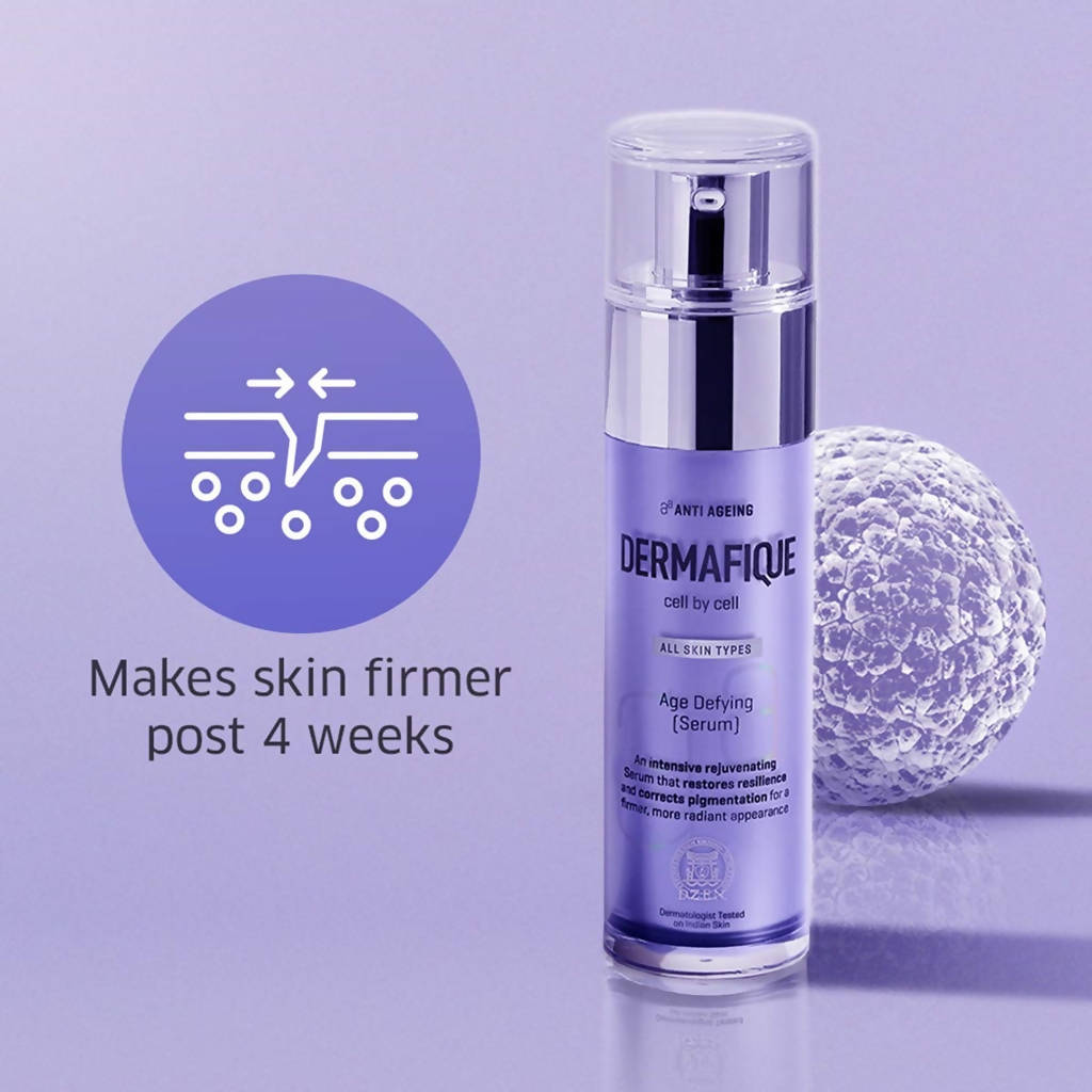Dermafique Age Defying face serum moisturizer | Grocsy