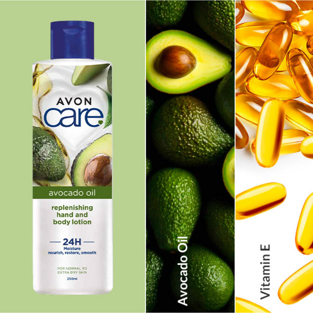 Avon Care Replenishing Avocado Hand and Body Lotion | Grocsy