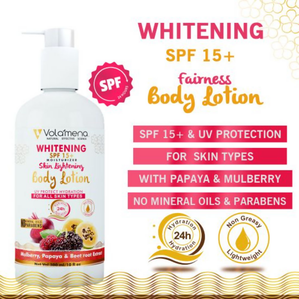 Volamena Whitening SPF 15+ Fairness Body Lotion | Grocsy