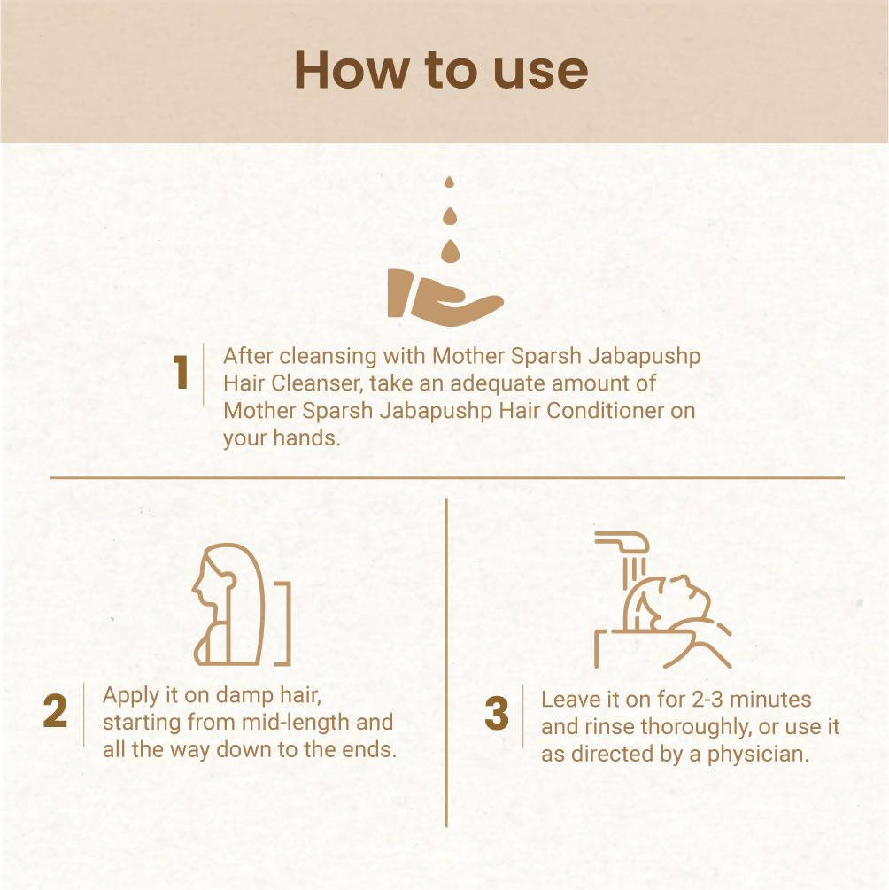 Mother Sparsh Jabapushp Hair Conditioner | Grocsy