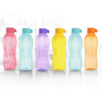 Tupperware Plastic Bottle - Green, Yellow, Purple, Pink, Orange, Blue | Grocsy